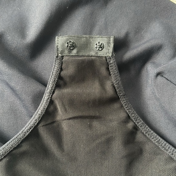 NWOT Free People Black One Shoulder Bodysuit - Picture 6 of 8